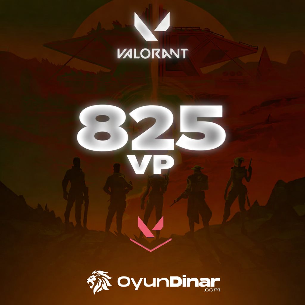 VALORANT 825 VP Satın Al ( TR ) Yükleme Şansı