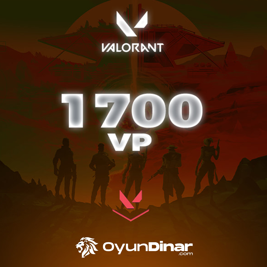 VALORANT 1700 VP Satın Al ( TR ) Yükleme Şansı