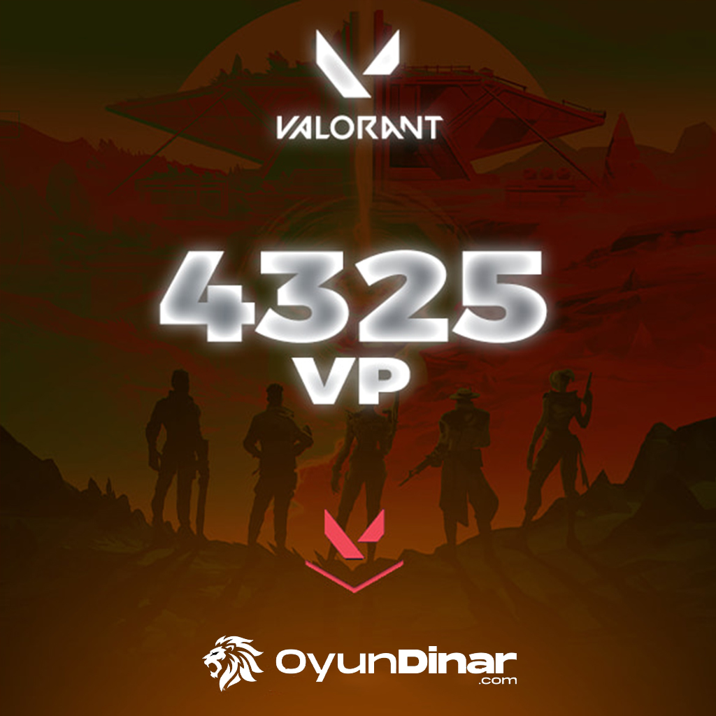 VALORANT 4325 VP Satın Al ( TR ) Yükleme Şansı