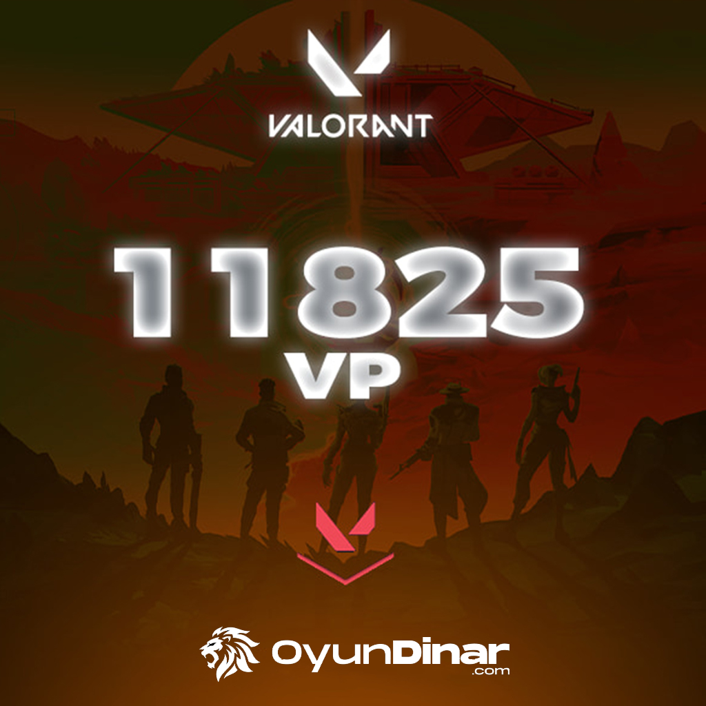 VALORANT 11825 VP Satın Al ( TR ) Yükleme Şansı